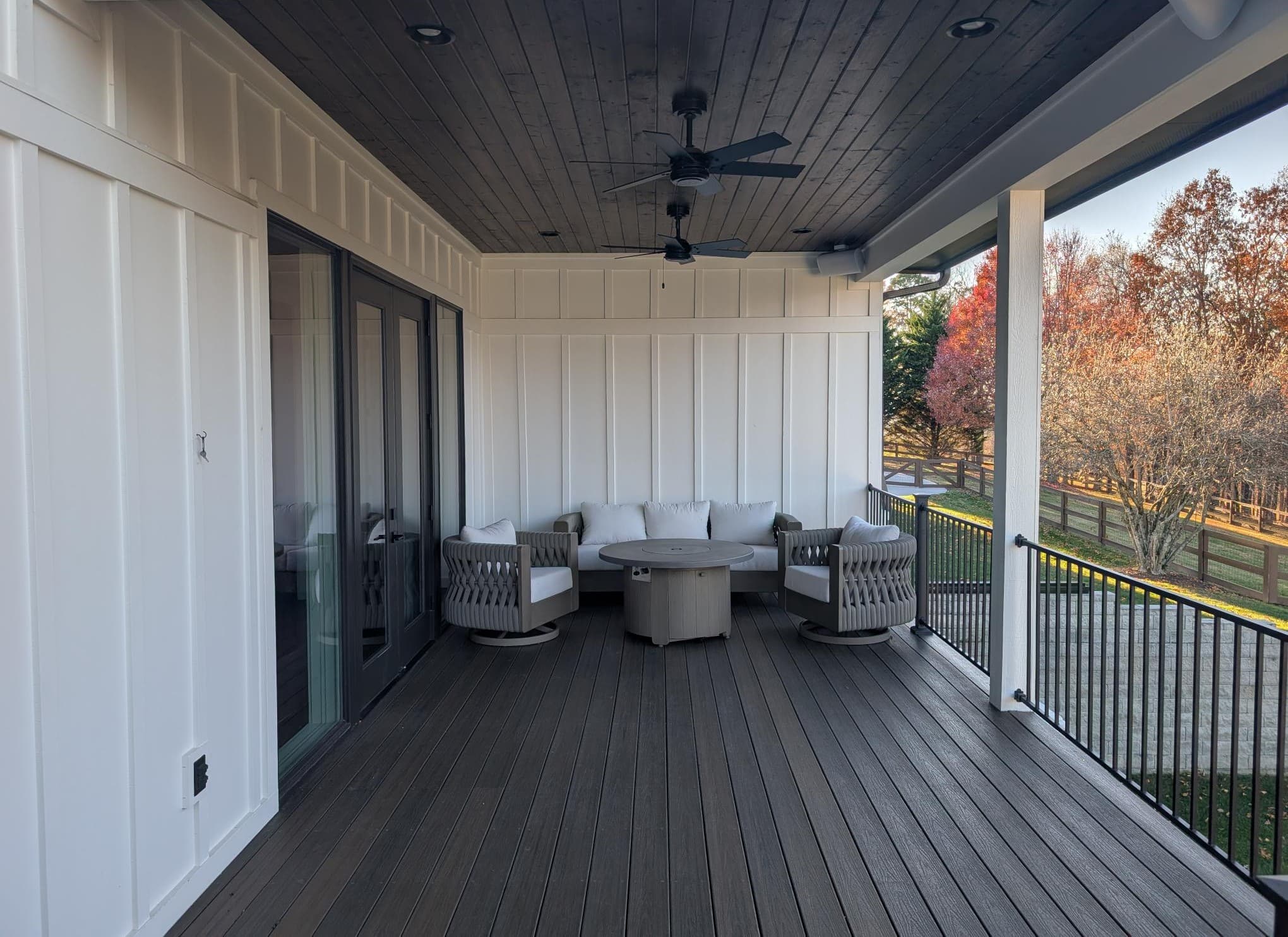 Edmondson deck top view